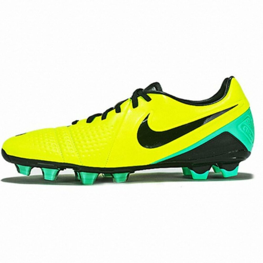 Nike Men's Yellow Neon CTR360 525167-703 Athletic Cleats Football Shoes Size 6.5
